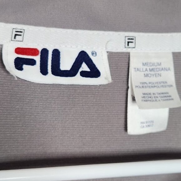 Vintage Fila Men's Zip Jacket Size Medium - Picture 4 of 6